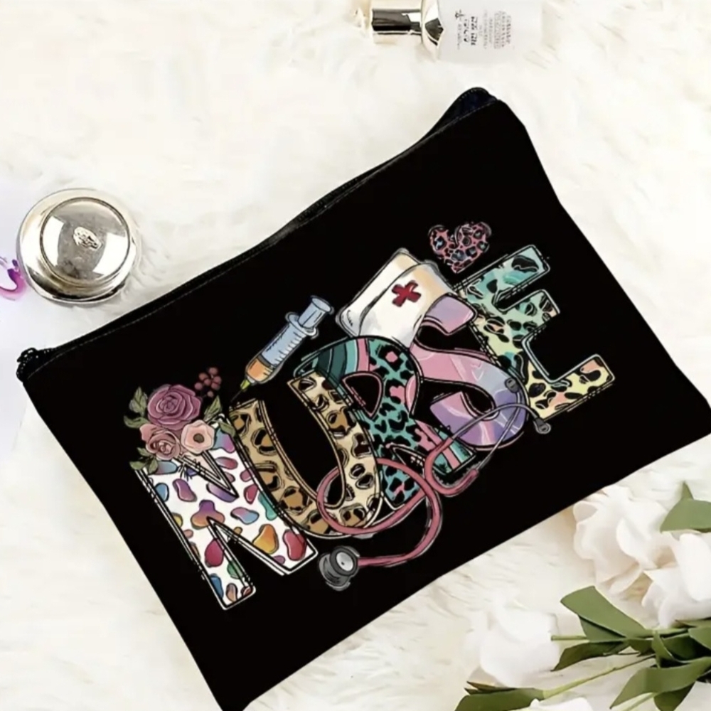 Nurse Theme  Cosmetic Bag - Picture 4 of 5